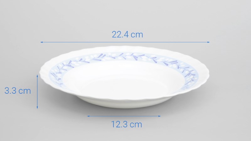 Dĩa s&acirc;u l&ograve;ng Luminarc