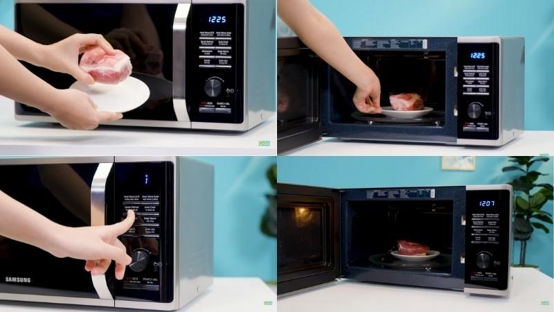 Review l&ograve; vi s&oacute;ng SAMSUNG MG23K3575AS