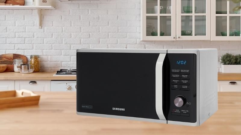 L&ograve; vi s&oacute;ng c&oacute; nướng Samsung MG23K3575AS/SV-N 23 l&iacute;t