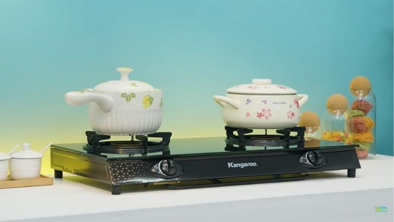 bếp ga đ&ocirc;i Kangaroo KG8G1C