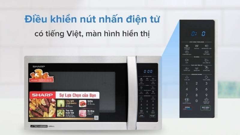 nhược điểm Lò vi sóng Sharp cảm ứng