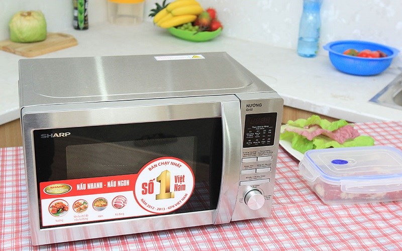 Lò vi sóng có nướng Sharp R-G620 VN (ST) 20 lít