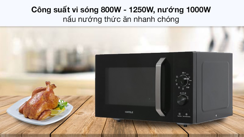 Ưu điểm của lò vi sóng Hafele nút vặn