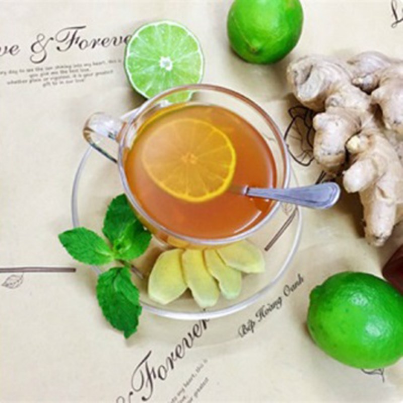 Bước 2 Pha trà Trà gừng mật ong