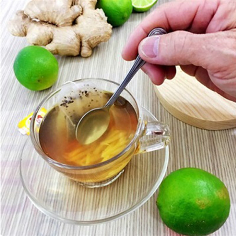 Bước 2 Pha trà Trà gừng mật ong
