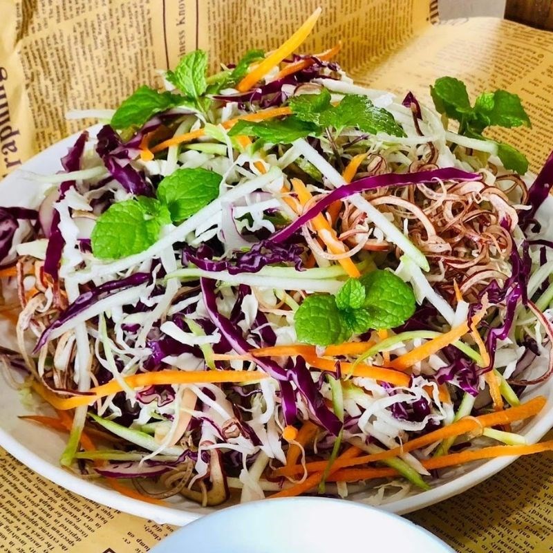 Bước 4 Thành phẩm Salad ngũ sắc