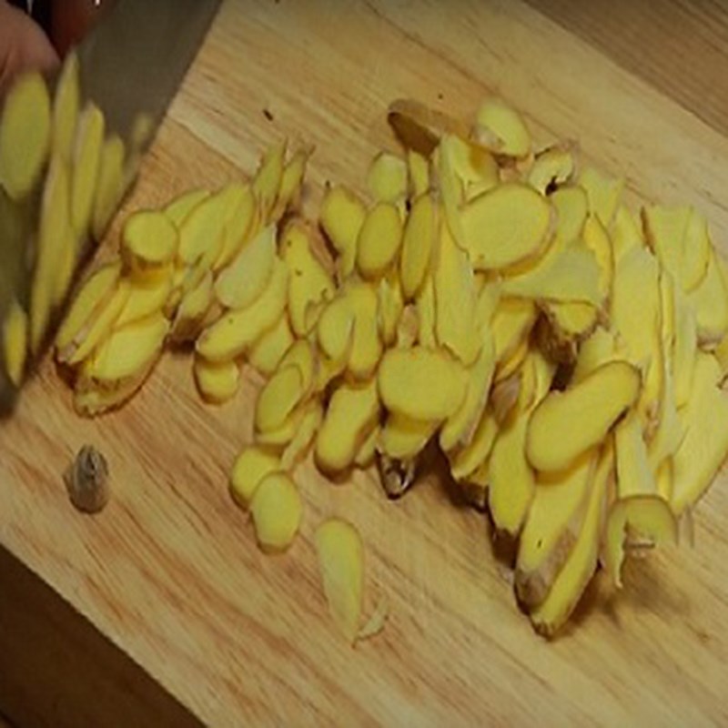 Bước 1 Sơ chế nguyên liệu Mật ong ngâm với gừng