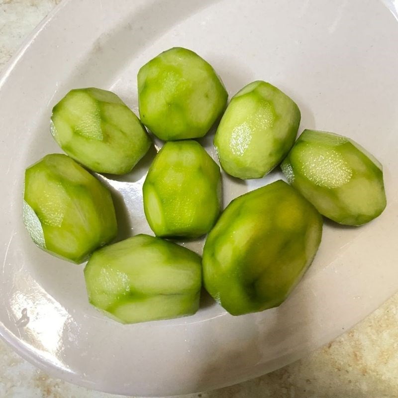 Bước 1 Sơ chế nguyên liệu Nước ép cóc dứa