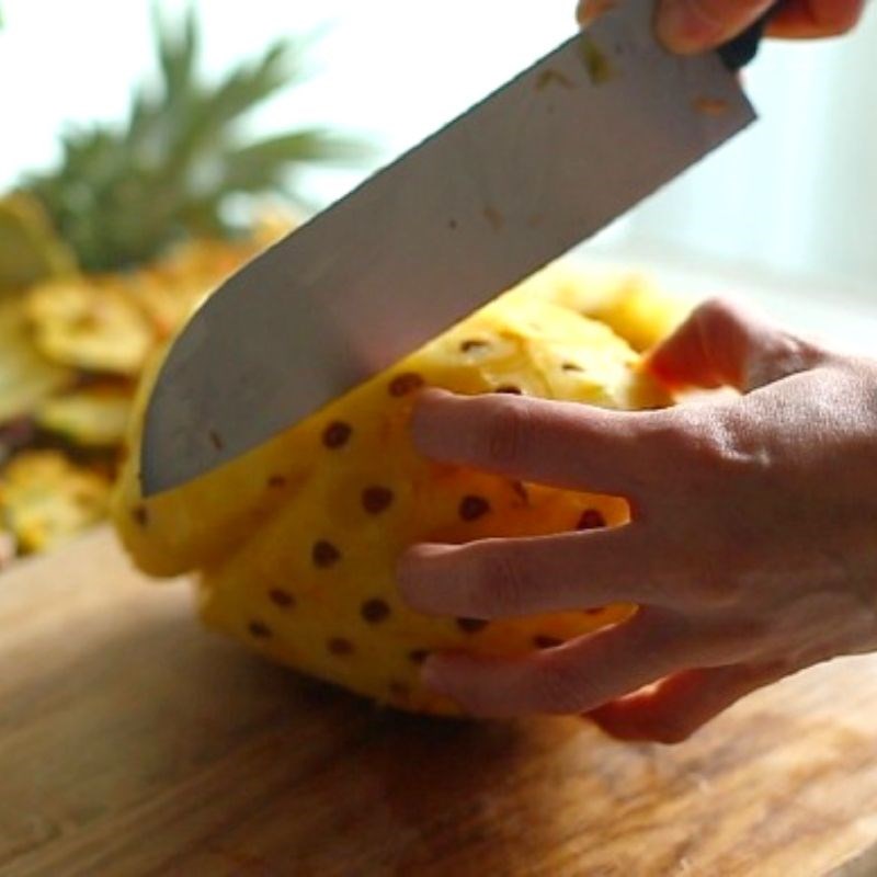 Bước 1 Sơ chế nguyên liệu Nước ép cóc dứa