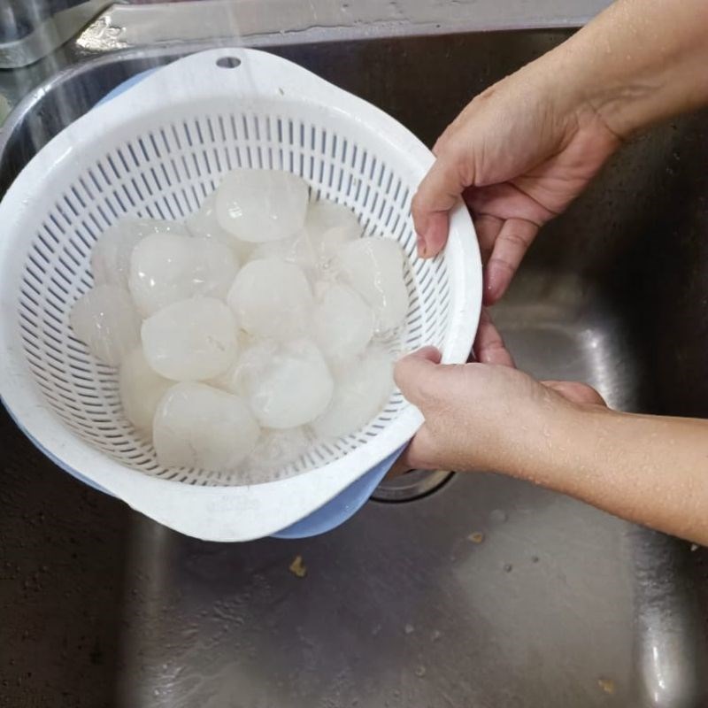 Bước 1 Sơ chế thốt nốt thốt nốt rim đường