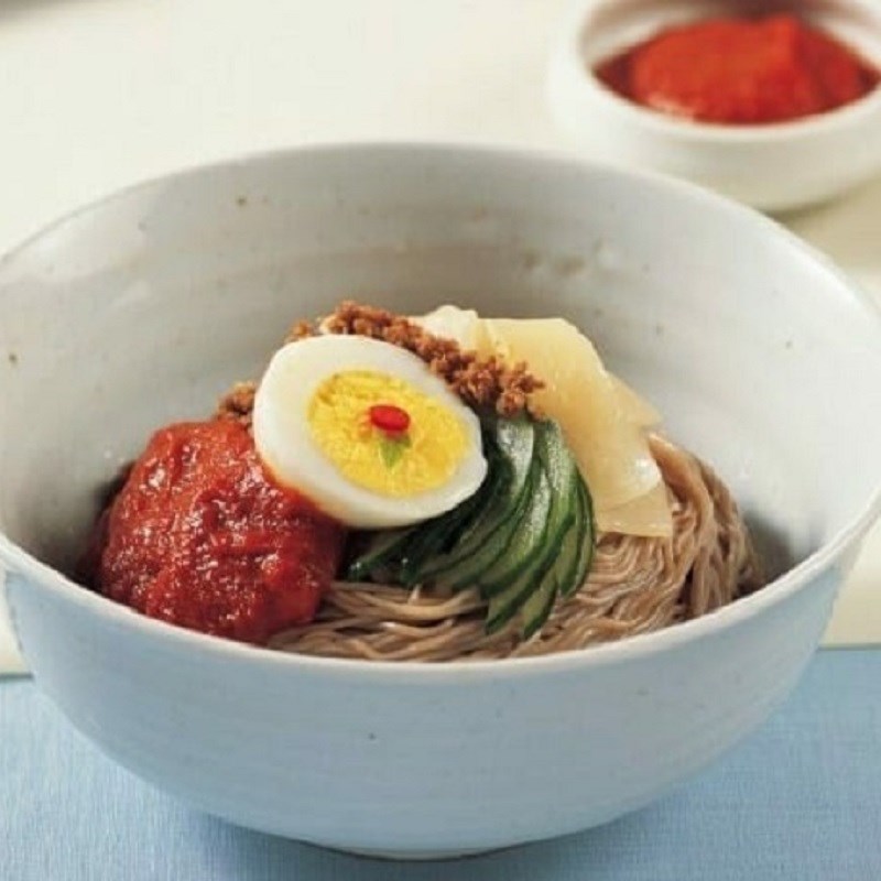 Bước 7 Thành phẩm Mì lạnh Naengmyeon-bibim