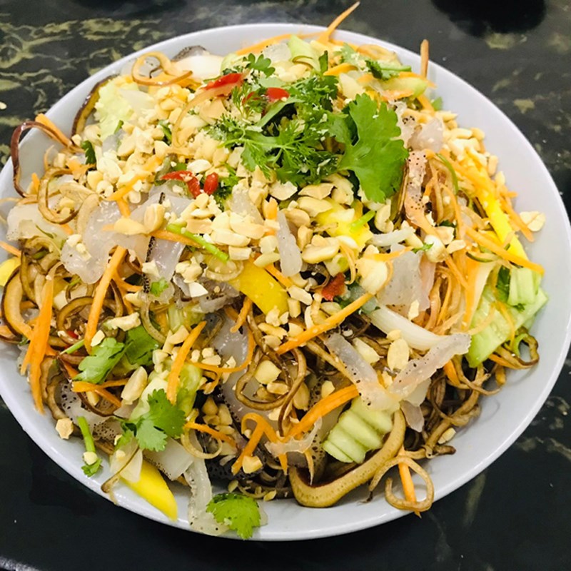 Bước 4 Thành phẩm Nộm sứa hoa chuối (Công thức chia sẻ từ người dùng)