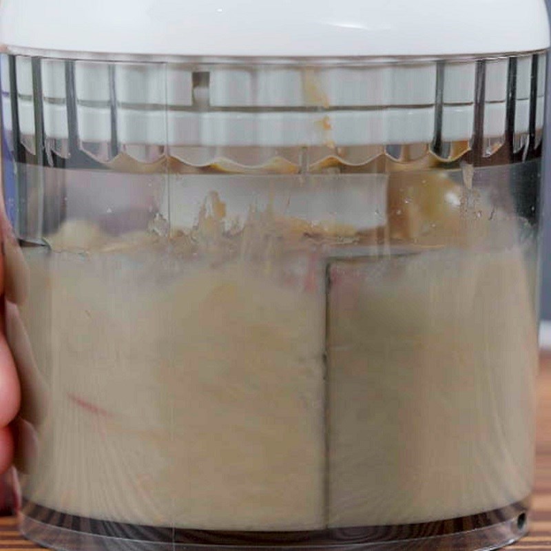 Bước 2 Xay hỗn hợp chao Nước chấm chao