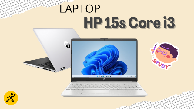 Top 3 laptop HP 15s Core i3 học online giá cực rẻ, tốt nhất