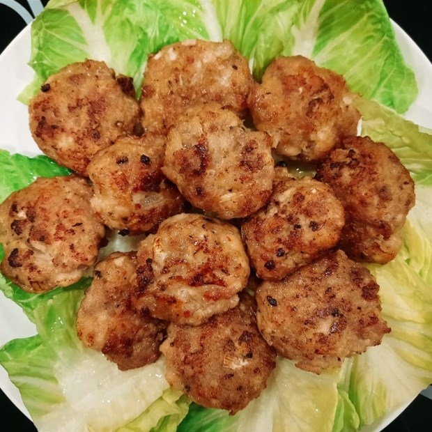 Gà viên chiên xù