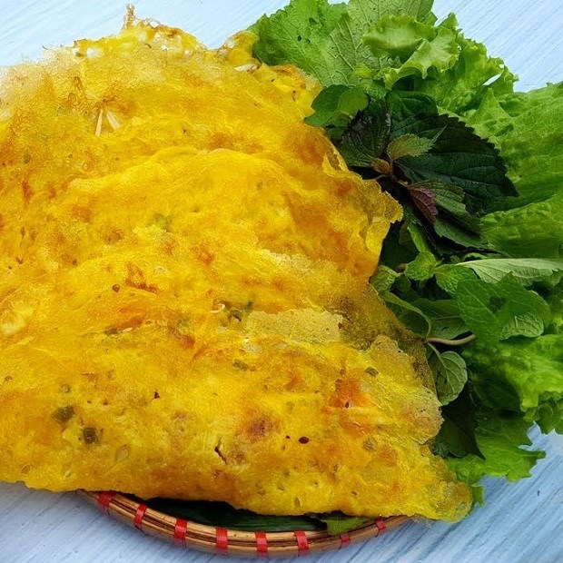 Combo đồ làm cho bánh xèo trên nhà