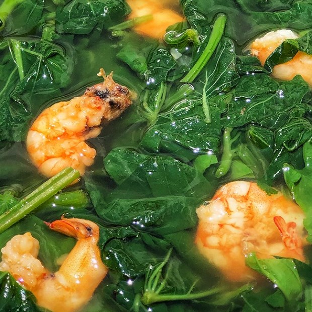 Món ngon từ rau lang