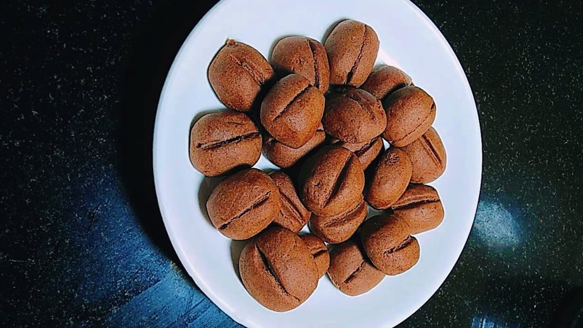 Bánh quy hạt cà phê bằng bột yến mạch
