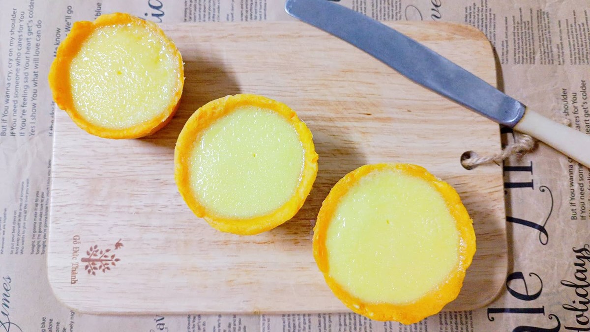 Bánh tart khoai lang kem sữa