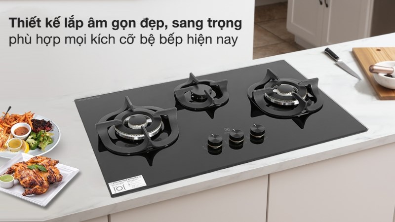 Bếp ga âm Electrolux EHG8321BC