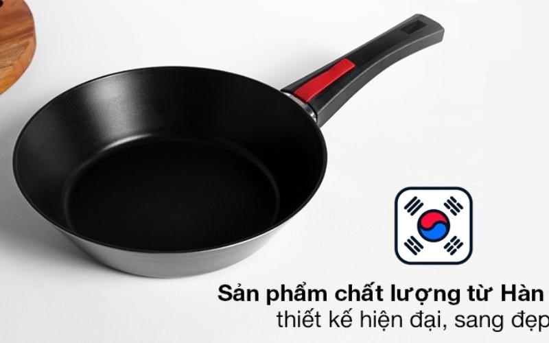 Chảo nhôm chống dính đáy từ 22 cm Kims Cook PBO22