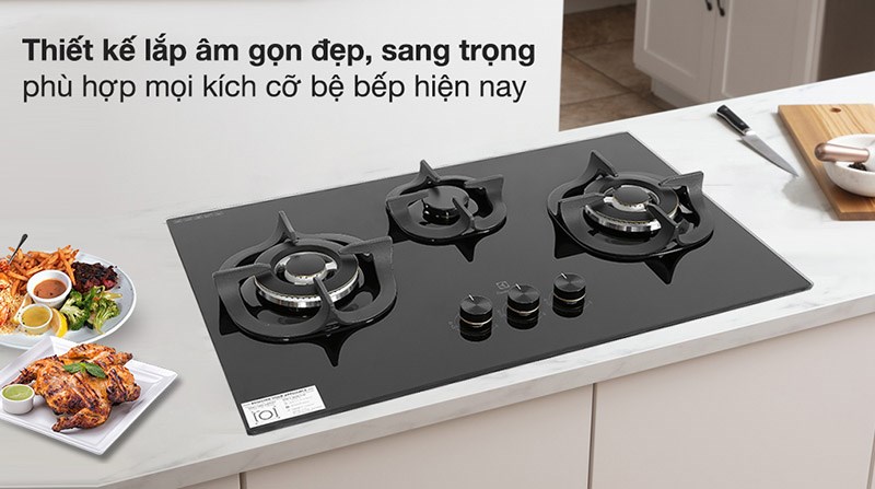 Bếp ga âm Electrolux EHG8321BC