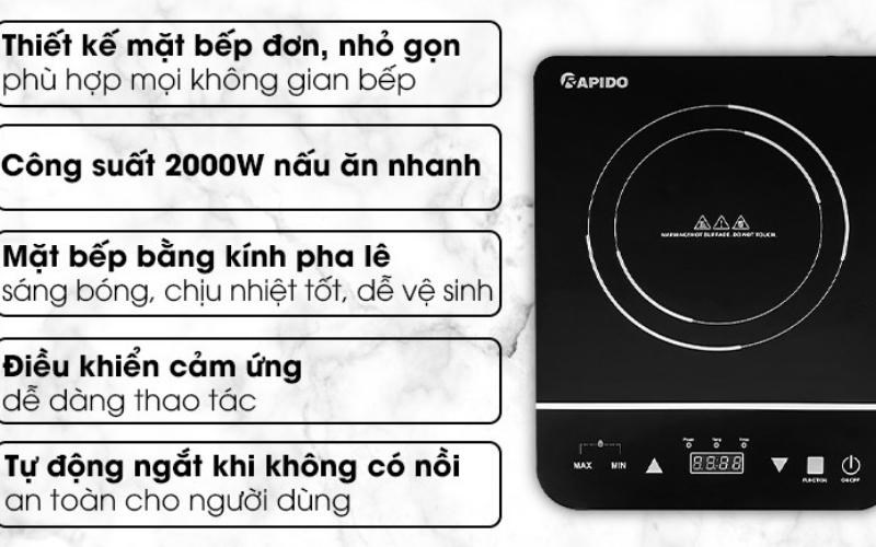 Bếp từ Rapido