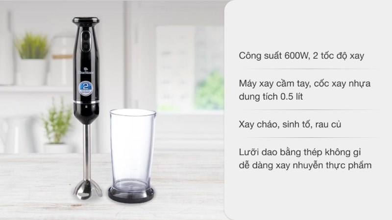 Nhược điểm của máy xay cầm tay 4 cánh