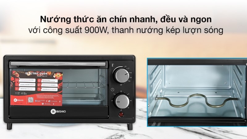 công suất lò 900W