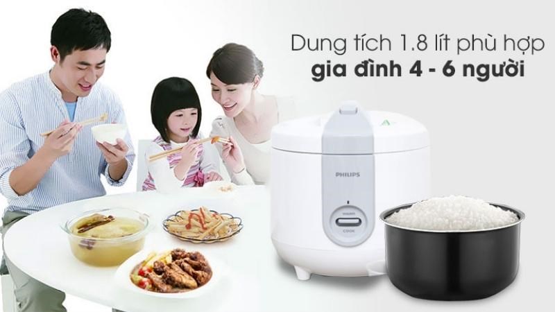 Giới thiệu nồi cơm điện Philips HD3115