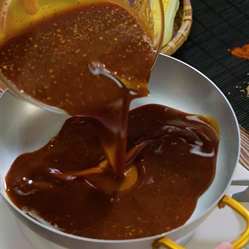 Bước 2 Nấu nước sốt Sốt ướp BBQ