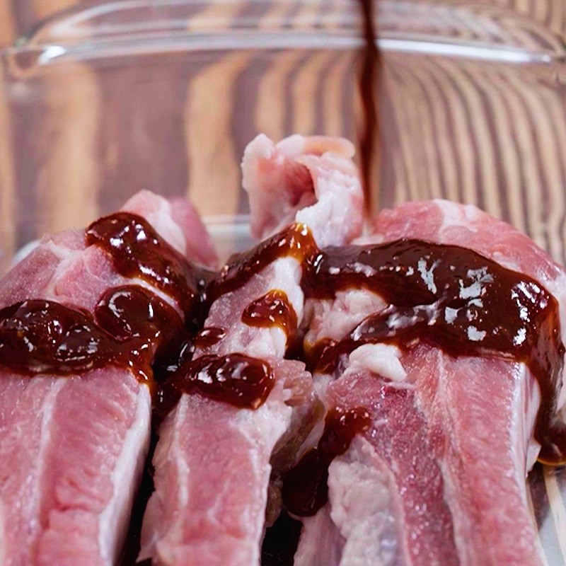 Bước 3 Nướng thịt Sốt ướp BBQ