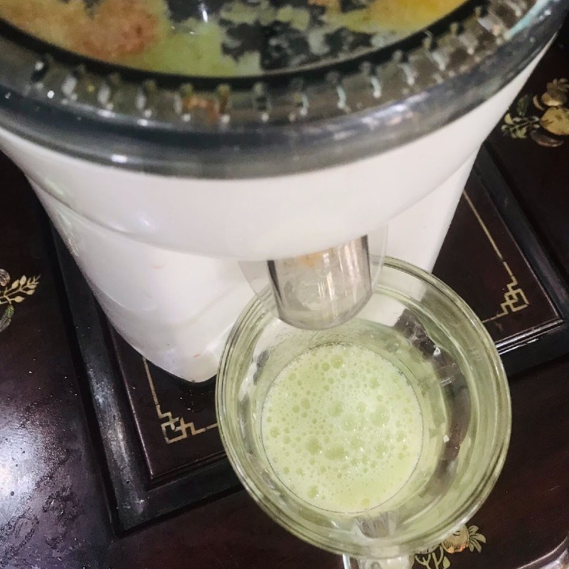 Bước 2 Ép nho Nước ép nho xanh hạt chia