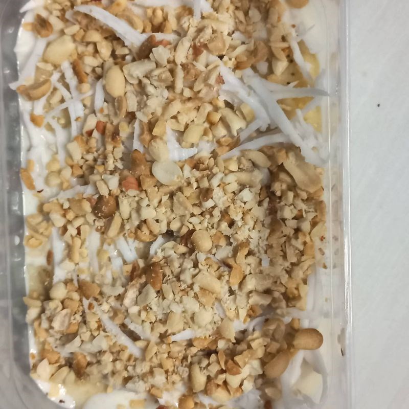 Bước 2 Làm kem chuối Kem chuối