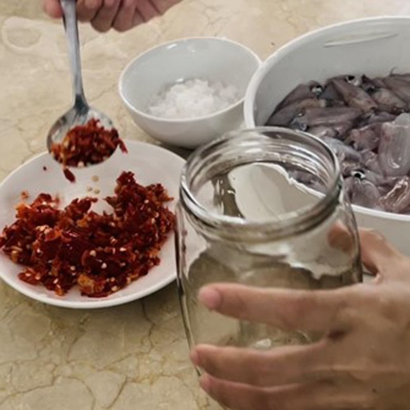 Bước 2 Làm mắm mực Mắm mực (công thức được chia sẻ từ người dùng)