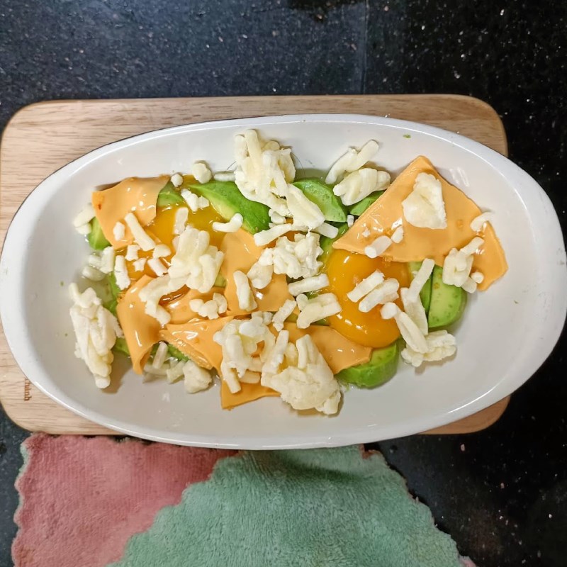 Bước 3 Nêm nếm bơ trứng Bơ nướng trứng phô mai (công thức chia sẻ từ người dùng)