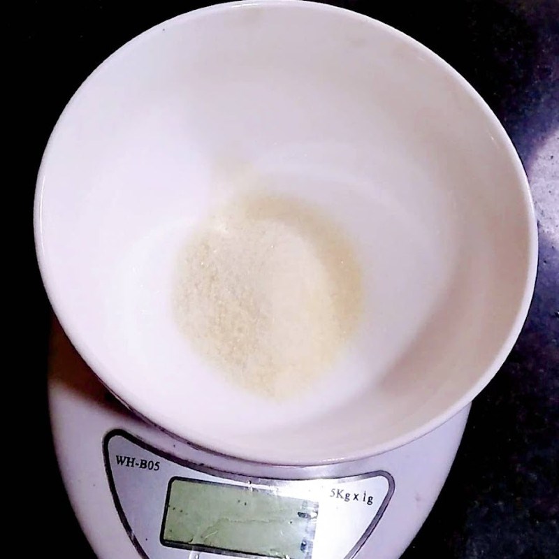 Bước 2 Ngâm gelatin Cheesecake bơ