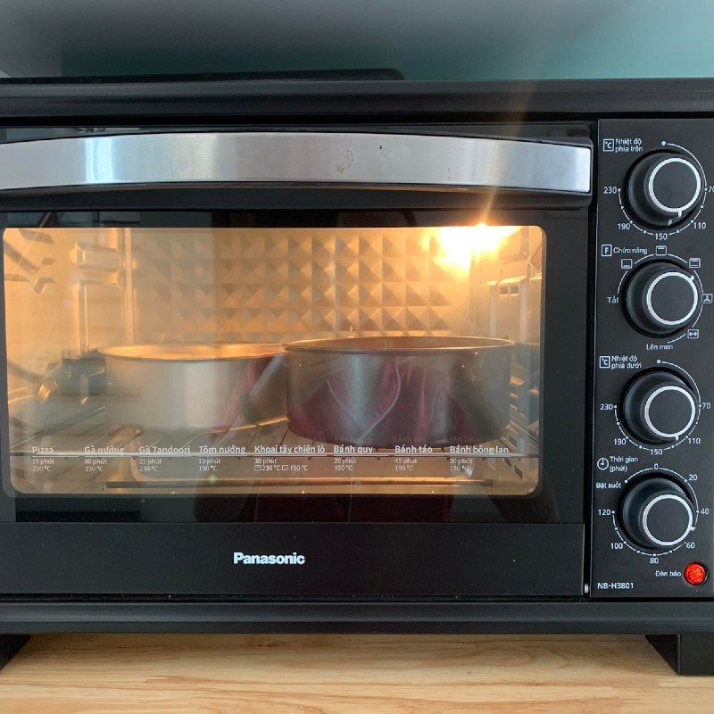 Bước 7 Nướng bánh Bánh bông lan ngựa vằn