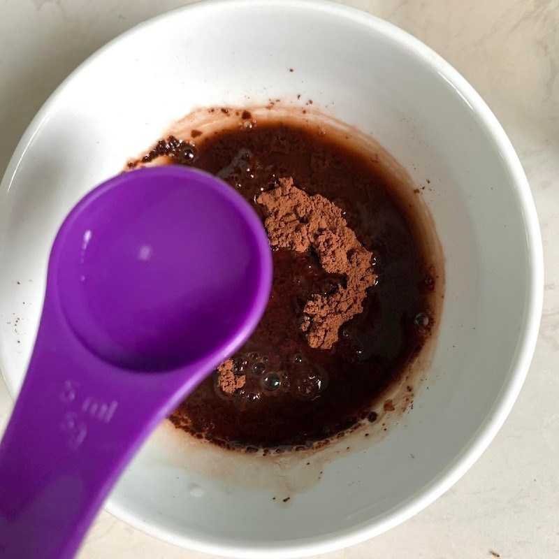 Bước 1 Sơ chế nguyên liệu Bánh bông lan ngựa vằn