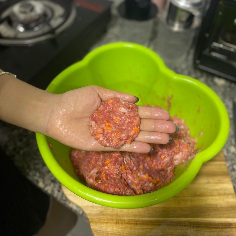 Bước 2 Tạo hình và hấp xíu mại Xíu mại trứng cút (công thức chia sẻ từ người dùng)