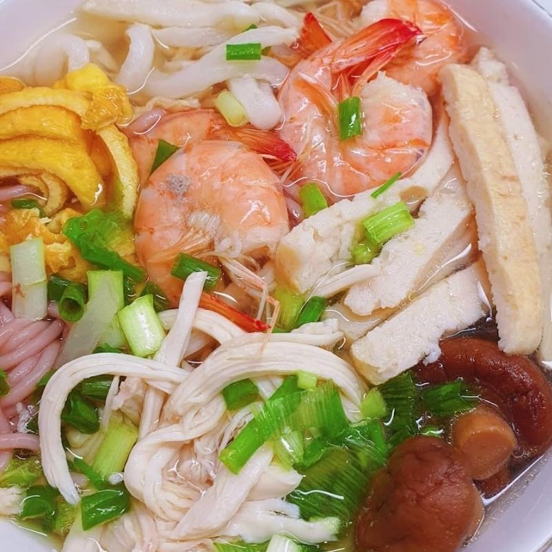 Bước 5 Thành phẩm Bún thang eat clean