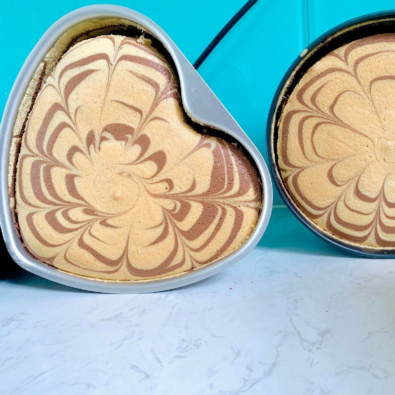 Bước 8 Thành phẩm Bánh bông lan ngựa vằn