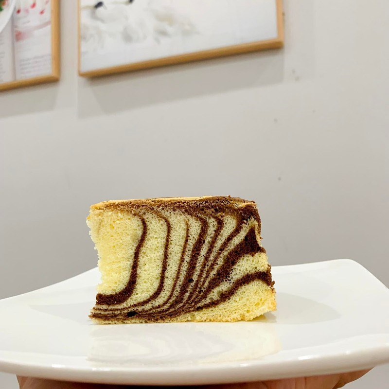 Bước 8 Thành phẩm Bánh bông lan ngựa vằn