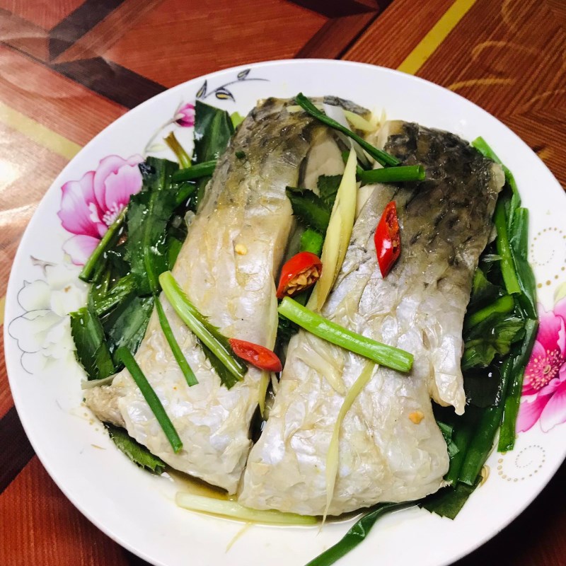 Bước 4 Thành phẩm Cá chép hấp xì dầu (công thức được chia sẻ từ người dùng)