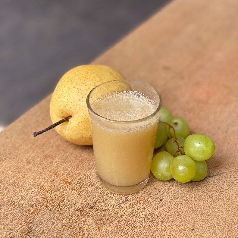 Bước 3 Thành phẩm Nước ép nho xanh lê