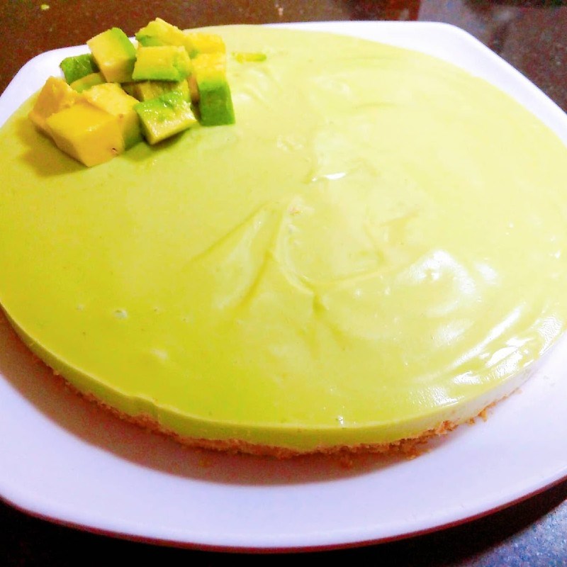 Bước 5 Thành phẩm Cheesecake bơ