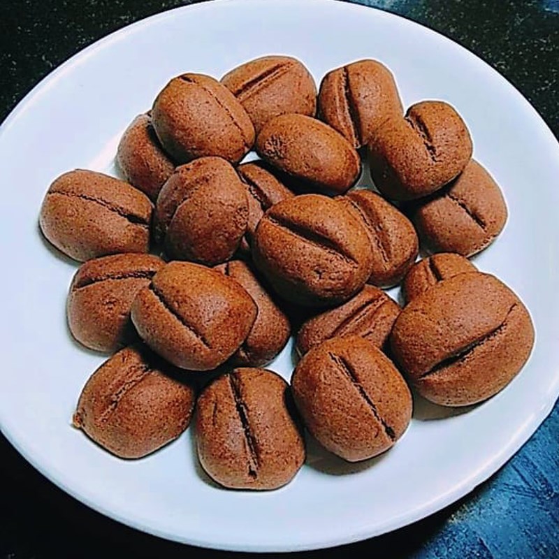 Bước 4 Thành phẩm Bánh quy hạt cà phê bằng bột yến mạch