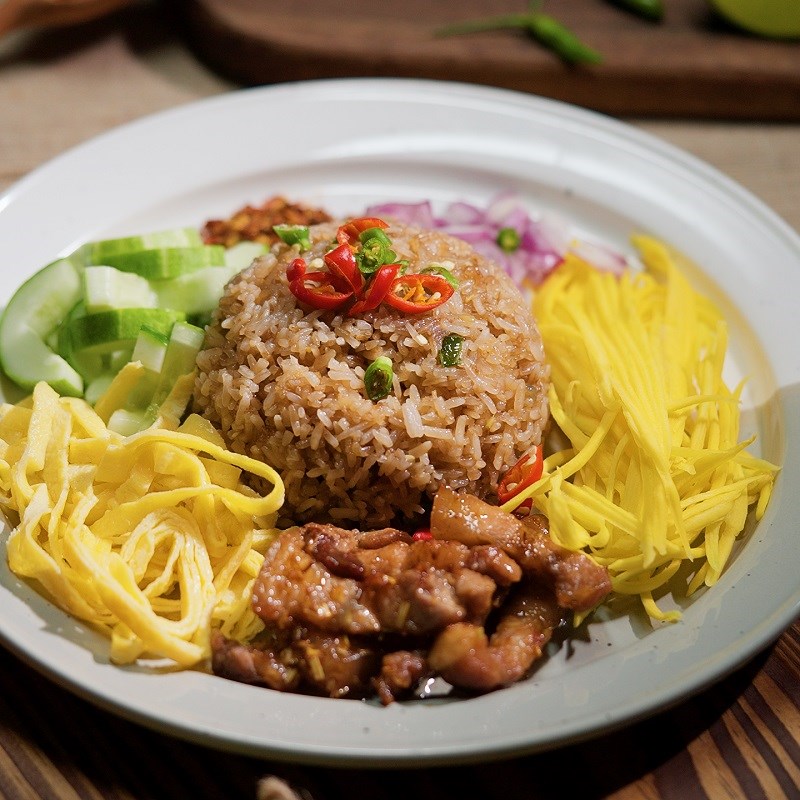 Bước 5 Thành phẩm Cơm chiên mắm ruốc