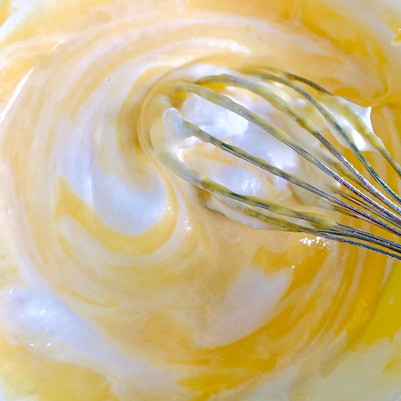 Bước 3 Trộn bột bánh Bánh bông lan Đài Loan (Công thức được chia sẻ từ người dùng)