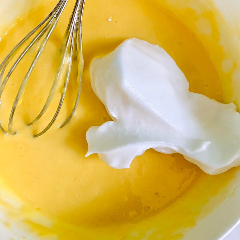 Bước 3 Trộn bột bánh Bánh bông lan Đài Loan (Công thức được chia sẻ từ người dùng)